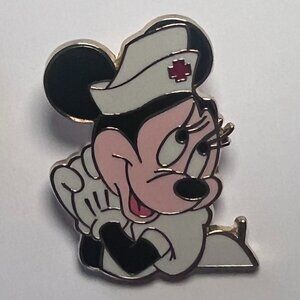 nurse minnie mouse — LE 2000 — journey through time 2003 — WDW disney pin